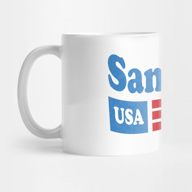 San Jose California - CA, USA - American Flag 4th of July by thepatriotshop